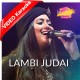 Lambi Judai - Live - Mp3 + VIDEO Karaoke - Hashdeep Kaur - Jashan e Rekhta