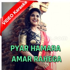 Pyar Hamara Amar Rahe Ga - Cover - Mp3 + VIDEO Karaoke - Debolinaa Nandy - Debashis Vaidya