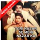 Teri Nazar Se Meri Nazar Ka - Mp3 + VIDEO Karaoke - Kishore Kumar - Asha Bhosle