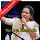 Yun Saja Chand Ke Chalka - Mp3 + VIDEO Karaoke - Asha Bhonsle - Ghazal
