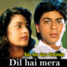 Dil Hai Mera Deewana - Karaoke Mp3 - Raju Ban Gaya Gentleman - 1992 - Kumar Sanu