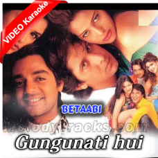 Gungunati Hui Ek Nadi Mil Gayi - Mp3 + VIDEO Karaoke - Betaabi - 1997 - Kumar Sanu