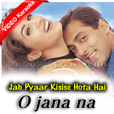 O Jana Na Jana - Mp3 + VIDEO Karaoke - Jab Pyar Kisi Se Hota Hai - 1998 - Kumar Sanu