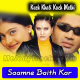 Saamne Baith Kar - Karaoke Mp3 - Kuch Khatti Kuch Meethi - 2001 - Kumar Sanu