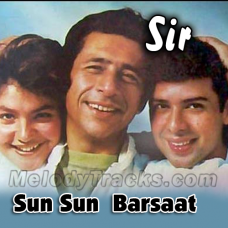 Sun Sun Sun Barsaat Ki Dhun - Karaoke Mp3 - Ver 2 - Sir - 1993 - Kumar Sanu