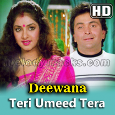 Teri Umeed Tera Intezar - Karaoke Mp3 - Deewana - 1992 - Kumar Sanu