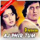 Aaj Phir Tum Pe Pyar - Mp3 + VIDEO Karaoke - Punkaj Udhas - Dayavan - 1988