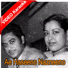 Ae Haseeno Nazneeno Mp3 + VIDEO Karaoke - Kishore Kumar - Chacha Zindabad