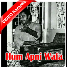 Hum Apni Wafa Yaad - MP3 + VIDEO Karaoke - Kishore Kumar
