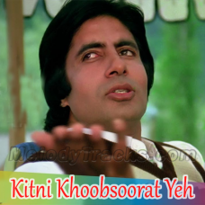 Kitni Khoobsoorat Yeh Tasweer Hai - Karaoke Mp3 - Kishore Kumar