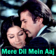 Mere dil mein aaj - Karaoke Mp3 - Kishore Kumar