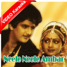 Neele Neele Ambar Par - Mp3 + VIDEO Karaoke - Kishore Kumar