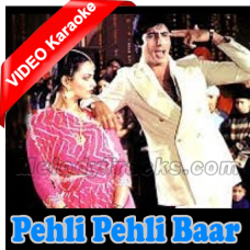 Pehli Pehli Baar Dekha Hai Aisa Jalwa - Mp3 + VIDEO Karaoke - Lata Mangeshkar - Kishore Kumar