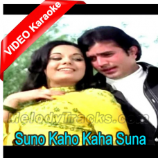 Suno Kaho Kaha Suna - Mp3 + VIDEO Karaoke - Aap Ki Kasam - 1974 - Kishore Kumar, Lata