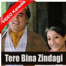 Tere Bina Zindagi Se Koi - Mp3 + VIDEO Karaoke - Kishore - Lata Mangeshkar - Aandhi 1975