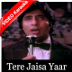 Tere Jaisa Yaar - Mp3 + VIDEO Karaoke - Yaarana - 1981 - Kishore Kumar