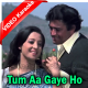 Tum Aa Gaye Ho - Mp3 + VIDEO Karaoke - Aandhi - 1975 - Kishore Kumar, Lata