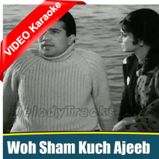 Wo Sham Kuch Ajeeb Thi Karaoke