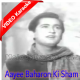 Aayee baharon ki sham - Mp3 + VIDEO Karaoke - Wapas - Rafi