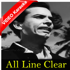 All line clear - Mp3 + VIDEO Karaoke - Chori Chori (1956) - Rafi