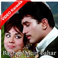 Baghon Mein Bahar - Mp3 + VIDEO Karaoke - Aradhana - 1969 - Rafi