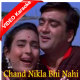 Chand Nikla Bhi Nahi - Mp3 + VIDEO Karaoke - Bhai Bahen - Rafi