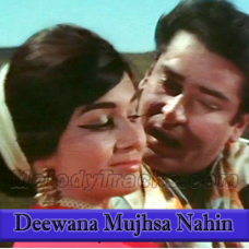 Deewana Mujhsa Nahin - Karaoke Mp3 - Teesri Manzil 1966 - Rafi