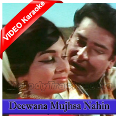 Deewana Mujhsa Nahin - Mp3 + VIDEO Karaoke - Teesri Manzil 1966 - Rafi