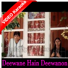 Deewane Hain Deewanon Ko Na - Mp3 + VIDEO Karaoke - Zanjeer - Rafi