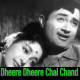 Dheere Dheere Chal Chand Gagan Mein - Karaoke Mp3 - Love Marriage - 1959 - Rafi