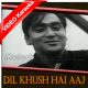 Dil khush hai aaj unse - Mp3 + VIDEO Karaoke - Gazal 1964 - Rafi