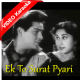 Ek to surat pyari - Mp3 + VIDEO Karaoke - Vallah Kya Baat Hai 1962 - Rafi
