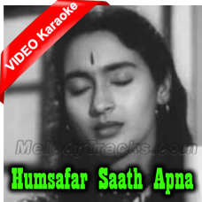 Humsafar Saath Apna Chhod Karaoke