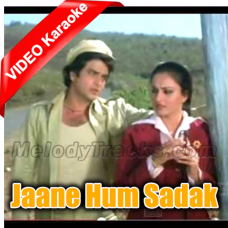 Jaane Hum Sadak Ke Logon Se - Mp3 + VIDEO Karaoke - Aasha 1980 - Rafi