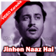 Jinhen naaz hai hind par - Mp3 + VIDEO Karaoke - Pyasa - 1957 - Rafi