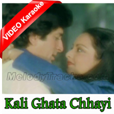 Kali Ghata Chhayii - Mp3 + VIDEO Karaoke - Kali Ghata - 1979 - Rafi