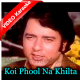 Koi Phool Na Khilta - Mp3 + VIDEO Karaoke - Paise Ki Gudiya - 1974 - Rafi