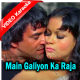 Main Galiyon Ka Raja - Mp3 + VIDEO Karaoke - Dharam Veer - 1977 - Rafi