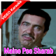 Maine Pee Sharab - Mp3 + VIDEO Karaoke - Naya Raasta - 1970 - Rafi