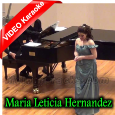 Maria Leticia Hernandez - Mp3 + VIDEO Karaoke - Rafi