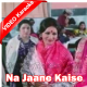 Na Jaane Kaise Pal Main Badal - Mp3 + VIDEO Karaoke - Badaltey Rishtey - 1978 - Rafi
