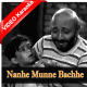 Nanhe Munne Bachhe - Mp3 + VIDEO Karaoke - boot polish - 1954 - Rafi