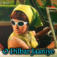 O Dilbar Jaaniye - Karaoke Mp3 - Hasina Maan Jaayegi - 1968 - Rafi