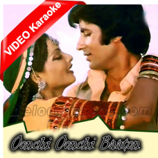 Oonchi oonchi Baaton Se - Mp3 + VIDEO Karaoke - Mr. Natwarlal - 1979 - Rafi