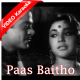 Paas Baitho Tabiyat Behel Jaye Gi - Mp3 + VIDEO Karaoke - Punar Milan - 1964 - Rafi
