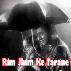 Rim Jhim Ke Tarane Le Ke - Karaoke Mp3 - Kala Bazar - 1960 - Rafi