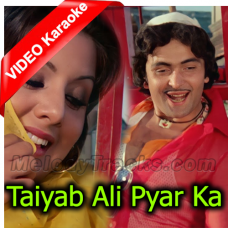Tayyab Ali Pyar Ka Dushman - Mp3 + VIDEO Karaoke - Amar Akbar Anthony - 1977 - Rafi