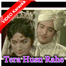 Tera Husn Rahe Mera Ishq - Mp3 + VIDEO Karaoke - Do Dil - 1965 - Rafi