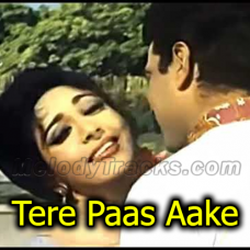 Tere Paas Aake Mera Waqht Gujar - Karaoke Mp3 - Neela Aakash - 1965 - Rafi