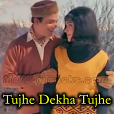 Tujhe Dekha Tujhe Chaha - Karaoke Mp3 - Choti Si Mulaqat - 1967 - Rafi